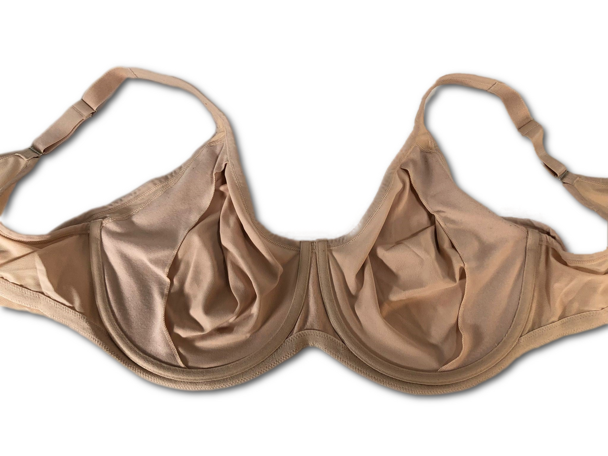 Breezies Set of 2 Microfiber Bras with Satin Trim and UltimAir 