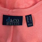 Denim & Co. Beach Knit Terry Hooded Zip-Front Cover-Up