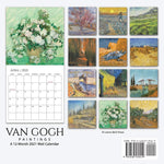 2021 Van Gogh Paintings Wall Calendar - Famous Artwork, 8.5" x 8.5", 12-Month