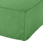 Twin-Size Grass Green Bed Skirt | 100% Polyester | 16-Inch Drape