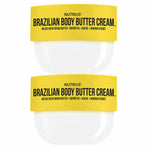 2x Nourishing Body Butter Creams - Vegan, Gluten & Paraben-Free