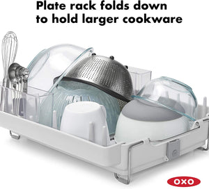 OXO SoftWorks Foldaway Dish Rack - Store Demo