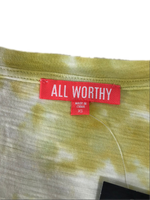 All Worthy Hunter McGrady Tie-Dye T-Shirt with Curved Hem