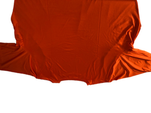 Men's Short-Sleeve Athletic V-Neck Jersey - Sport Orange, Size 3X-Large