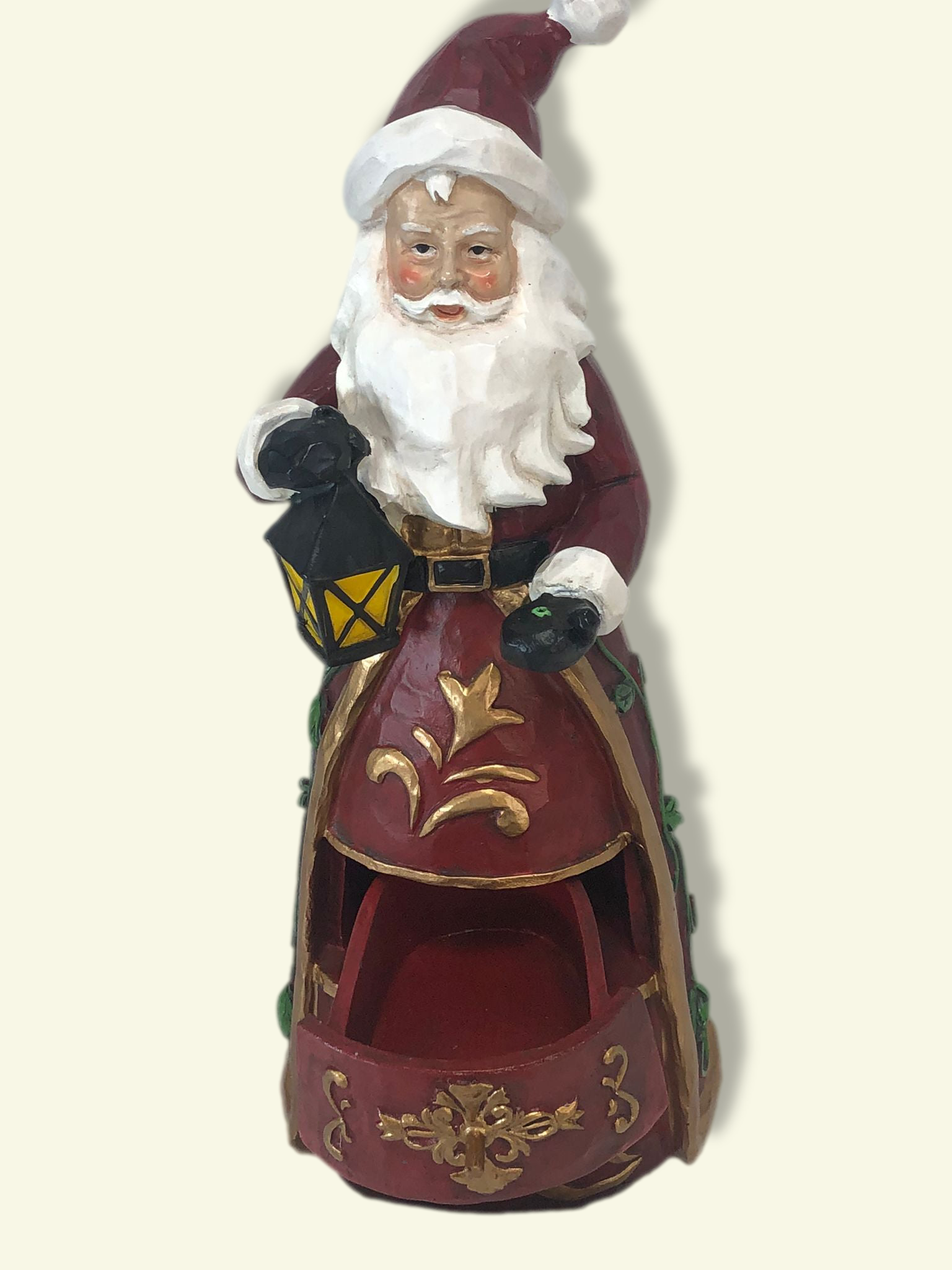 "As Is" Plow & Hearth Choice of Holiday Figurine with Hidden Drawer