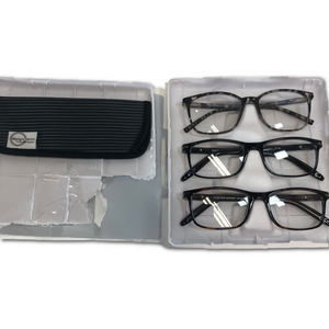 As is Design Optics by Foster Grant Reading Glasses, 3-pack - Unboxed