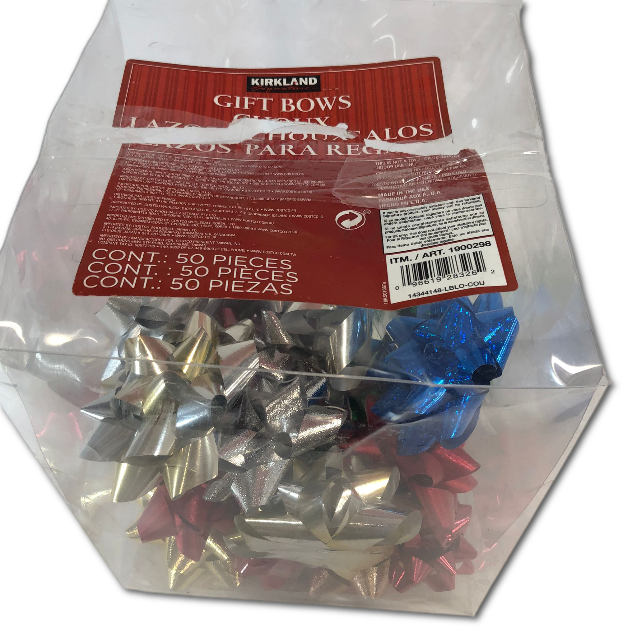 As is Kirkland Signature Bows 26 ct