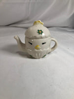 Belleek Easter Egg Mini Teapot
