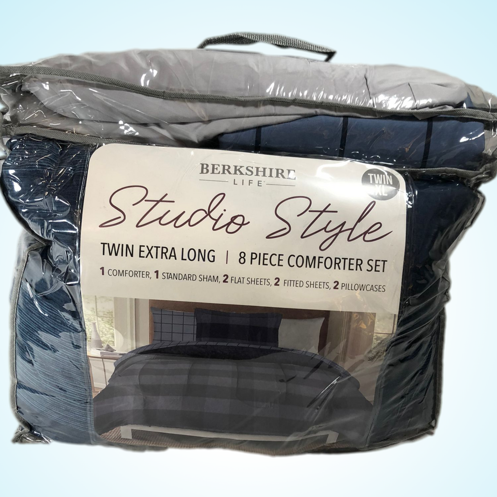 Berkshire Life Twin Extra Long 8PC Comforter Set