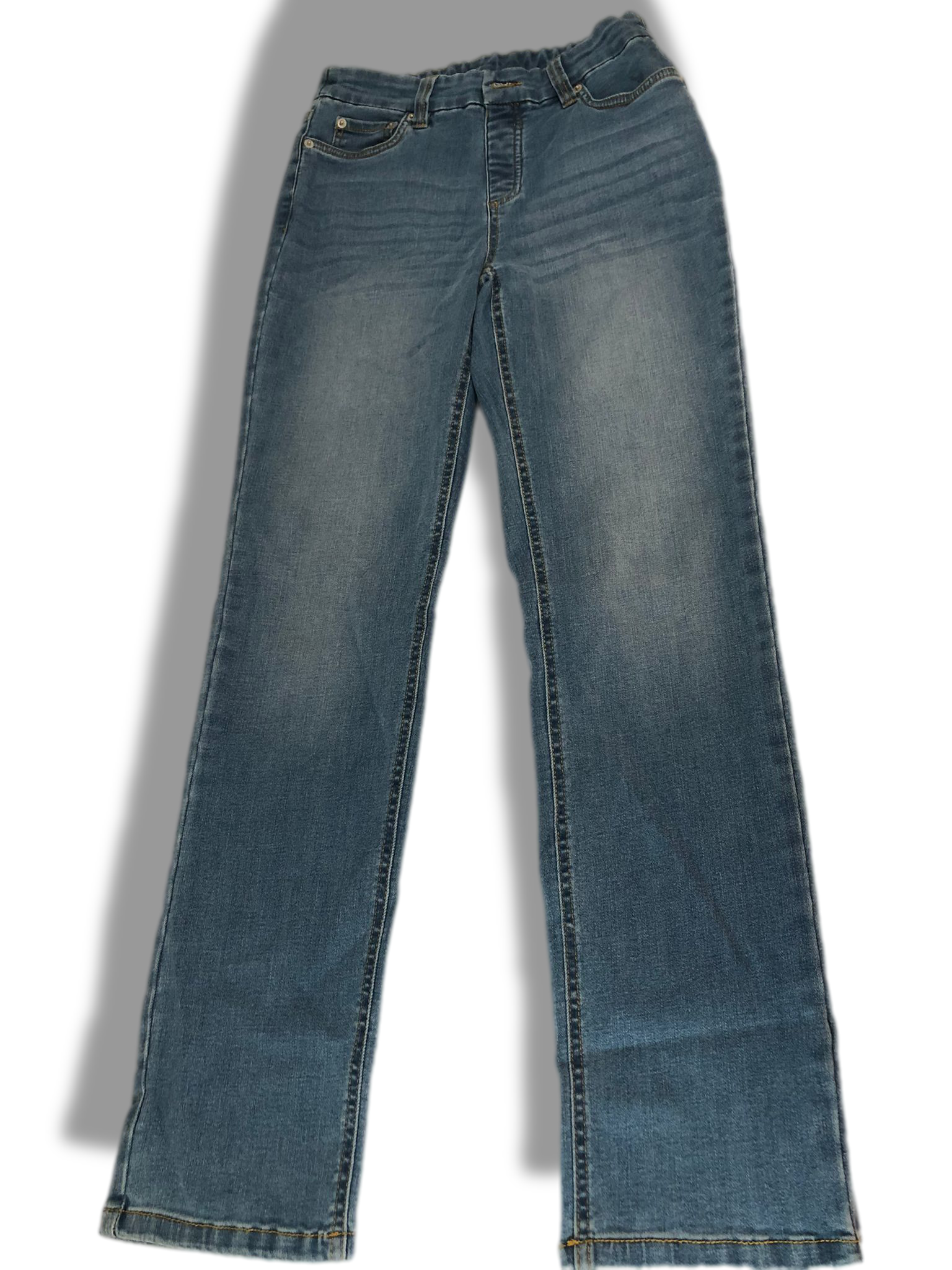 Denim & Co. Women's Easy Stretch Denim Straight Jeans