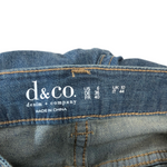 Denim & Co. Lightweight Stretch Wide-Leg Crop Denim Pants