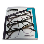 Design Optics by Foster Grant Limited Collection Reading Glasses, 3-Pack - Unboxed