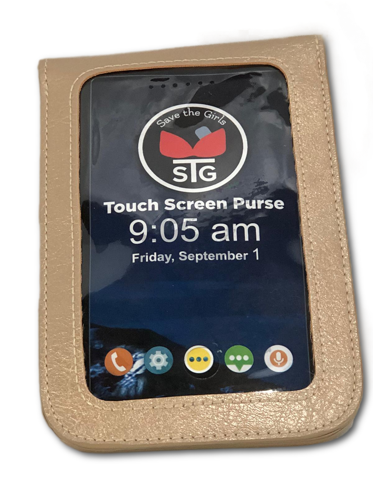 Everyday Essential Purse w/ Cell Phone Touch Access by Lori Greiner