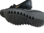 FLY London Leather Kiltie Wedges - Yela
