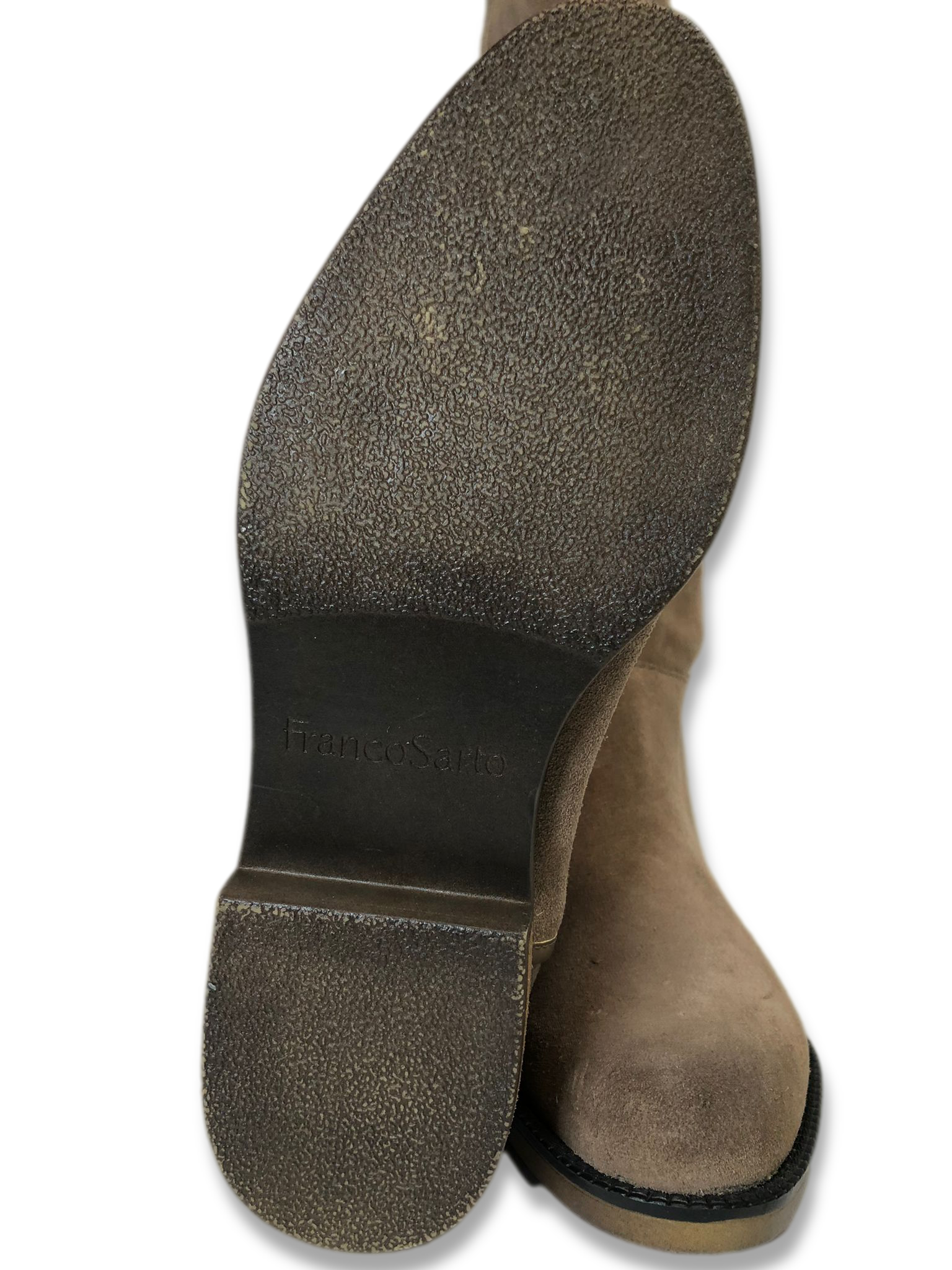 Franco Sarto Suede Medium Calf Tall Shaft Boot - Christine