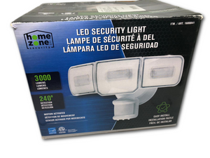 Homezone 3000L Motion Sensor Security Light (Open Box)