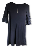 Julian Taylor Women's Cha Sleeve Dress - Navy, Size 8