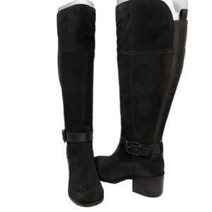 Marc Fisher Wide Calf Leather Tall Shaft Boots