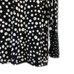 Susan Graver Printed Liquid Knit Top with Ruffle Cuffs