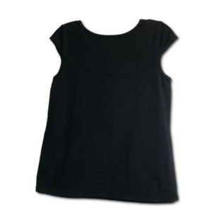 The Muses Closet Spandex Jersey Short Sleeve Knit Top