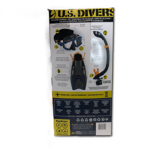 US Divers Adult Unisex Snorkel Set