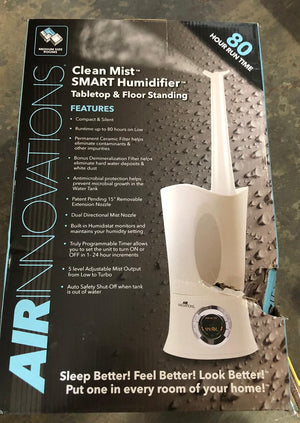 "As is" Air Innovations Ultrasonic 1.4-Gallon Humidifier with Extra Filter