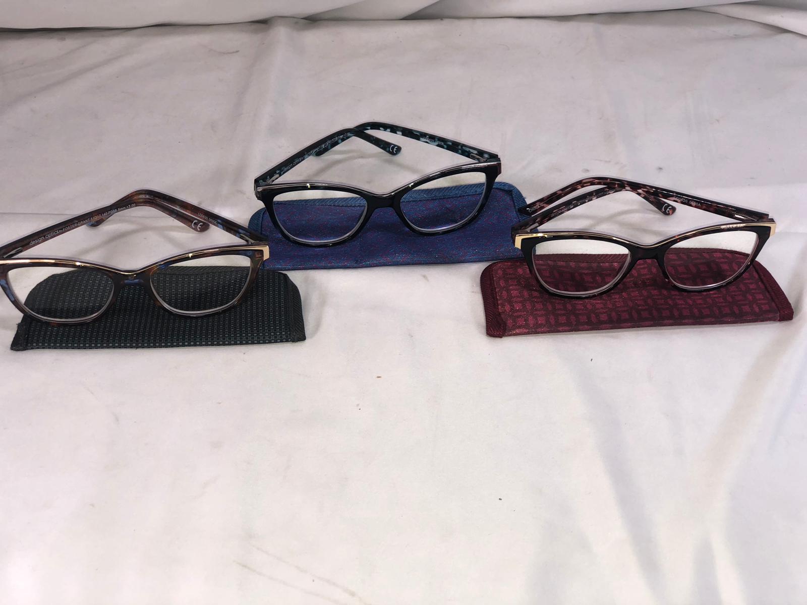3-pack Reading Glasses +3.00