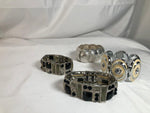 4-Piece Shiny Stone Bracelet Set - Arf