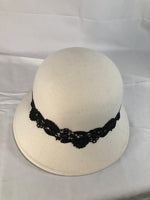 San Diego Hat Co. Cloche with Lace
