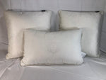 Dennis Basso Lush Velvet Set of 3 Decorative Pillows