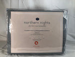 Northern Nights Cotton Embroidered Coverlet with Shams - Queen