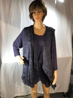 "As Is" LOGO by Lori Goldstein Sweater Knit Vest w/ Knit Top Twin Set