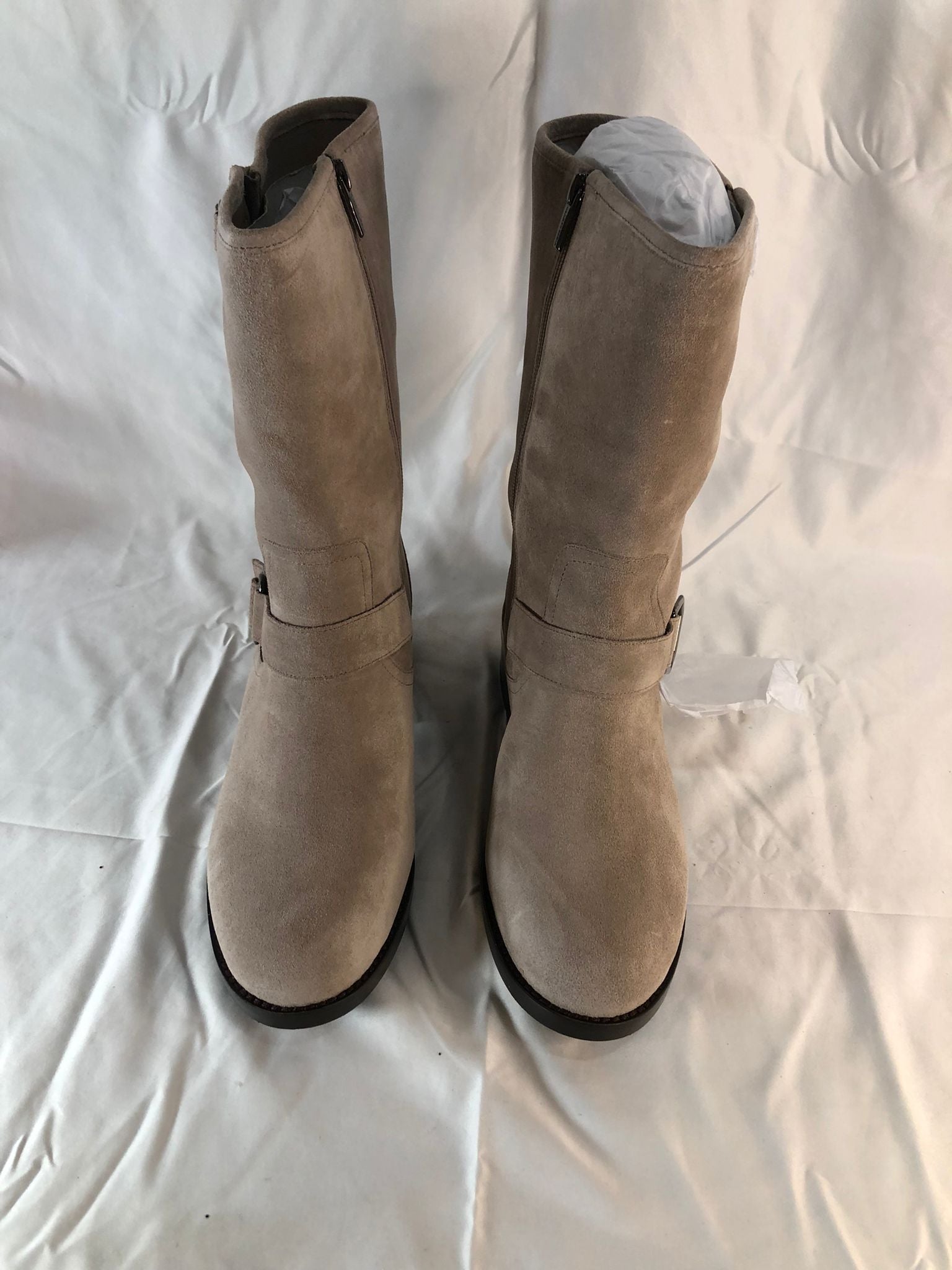Vince Camuto Leather or Suede Mid Calf Boots- Wadelyn