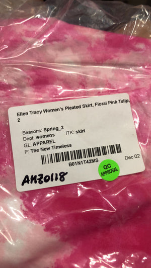 ELLEN TRACY Women's Pleated Skirt