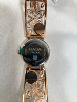 Titan Raga Aurora Analog White Dial Women's Watch-NK95046WM01