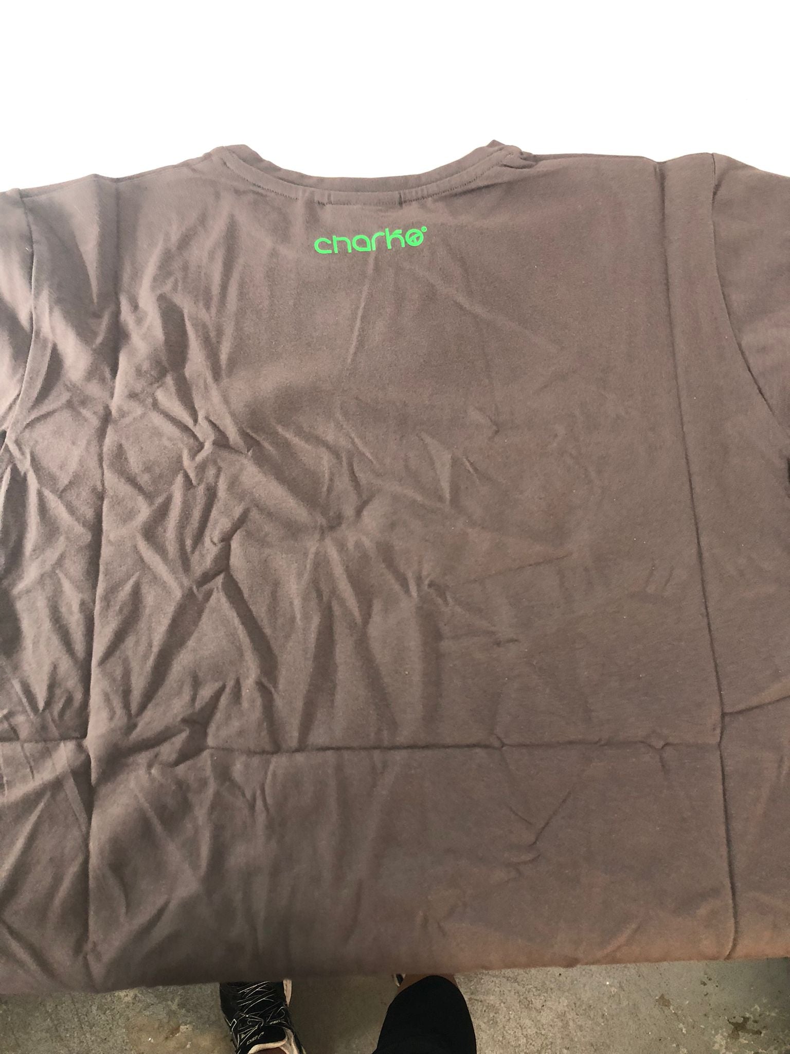 Charko Designs Men's Splitrocks Rock Climbing T-Shirt, Brown XS