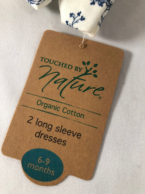 Touched by Nature  Organic Cotton Long-Sleeve Dress (2 pack)