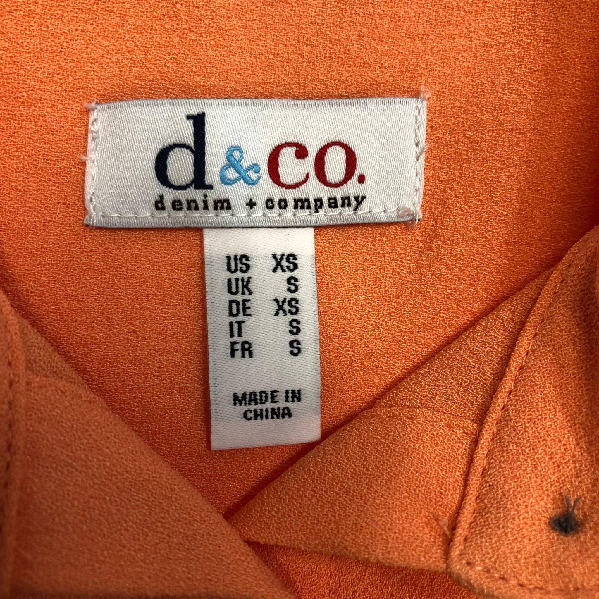 Denim & Co. Button Front Sleeveless Shirt with Shirttail Hem