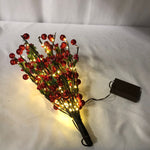 Home Reflections Battery Operated Lit Berry Picks