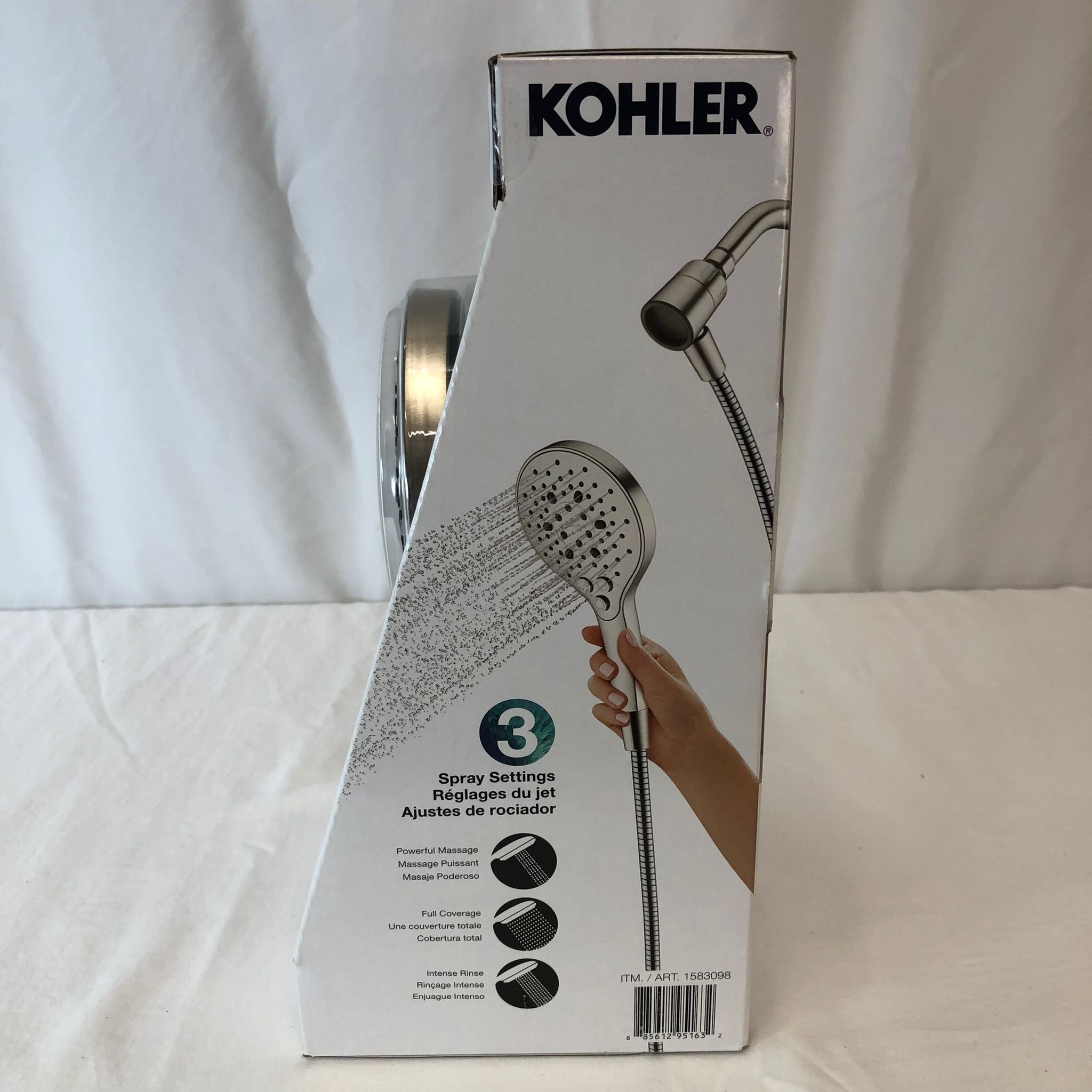 As is Kohler Prosecco Multifunction Handheld Shower
