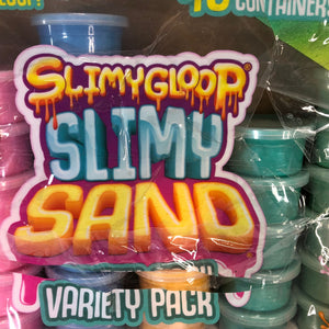 As is SlimyGloop Slimy Sand 33 Pack Variety Pack