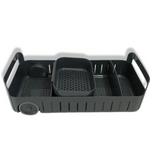 youcopia multi-function rolling caddy with adjustable dividers