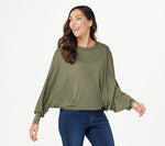 Mind Body Love by Peace Love World Dolman Sleeve Pullover