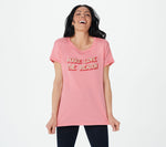 Peace Love World Hi-Low Pima Cotton Tee | Casual, Comfortable, and Stylish