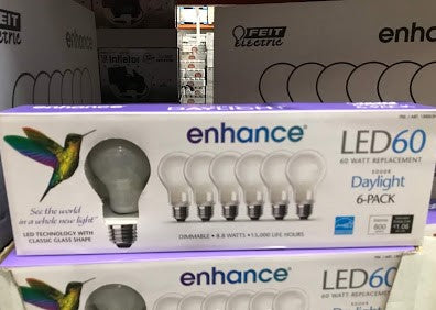 Feit Electric A19 Daylight LED Light Bulbs 6-Pack: The Perfect Way to Brighten Up Any Room Daylight