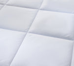 Scott Living California King Diamond Stitch Mattress Pad - White