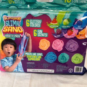 As is SlimyGloop Slimy Sand 33 Pack Variety Pack