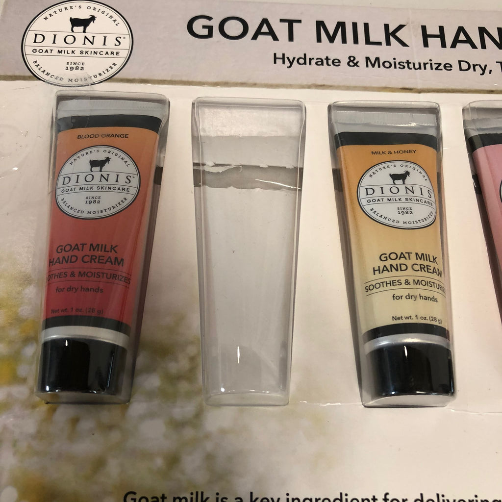 Dionis Goat Milk Hand Cream: Hydrates and Nourishes Dry Hands S/4