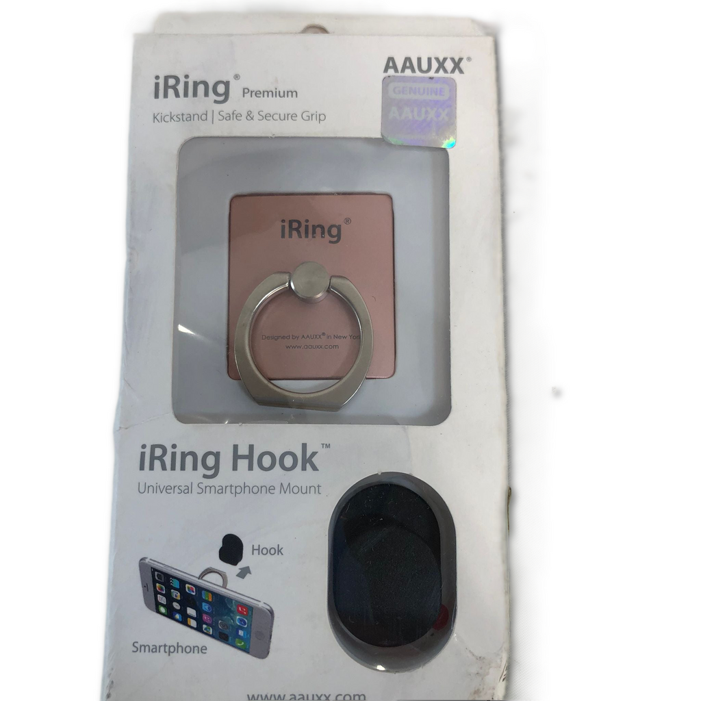 iRing Set of 2 Wearable Adhesive Stand and Mount for Mobile Devices