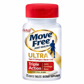 Schiff Move Free Ultra Triple Action Joint Supplement - One Tiny Pill a Day for Joint Comfort